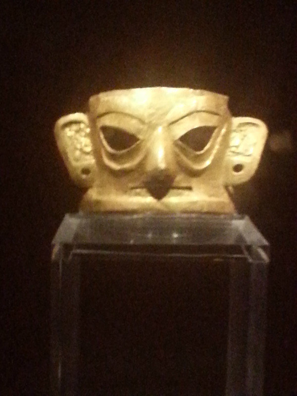 The famous golden mask
