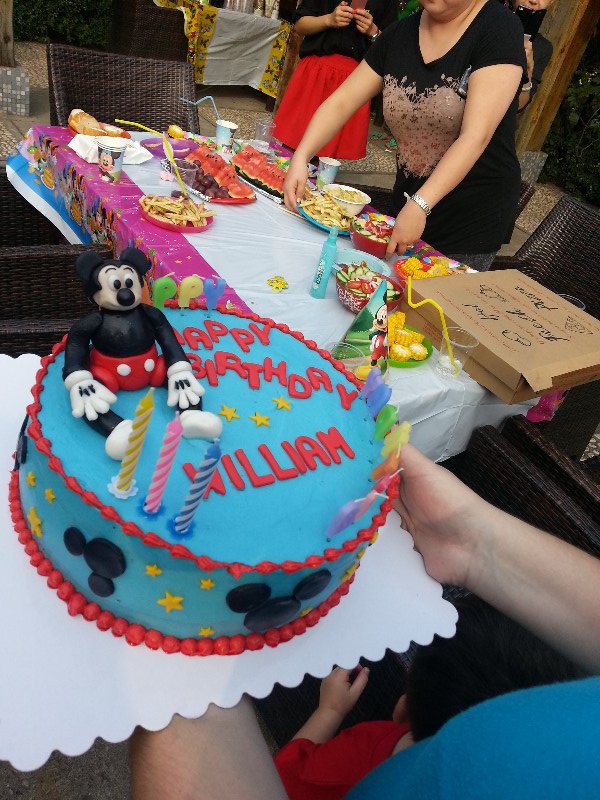 Micky cake for party!!!