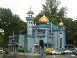 one of many mosques in Singapore