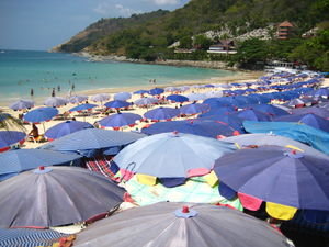 one of many beaches in Phuket