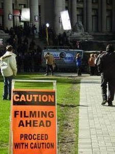 Filming 'The 4400'
