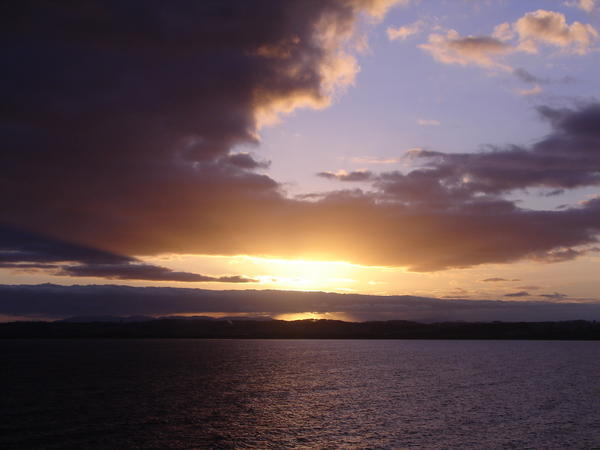 Sunrise at Devonport Tasmania