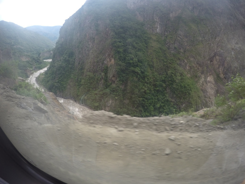 Dangerous road to Macchu Picchu