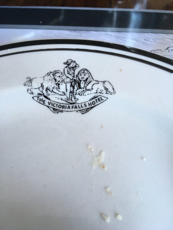 Sad picture of an empty plate! 
