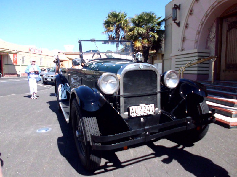 car with 1930s cobwebs 