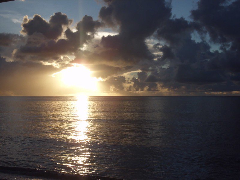 Fijian sunset