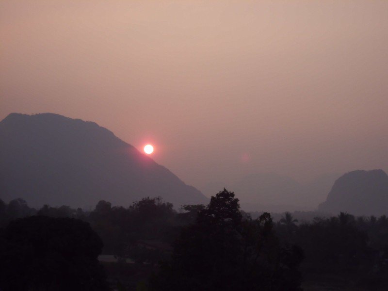 Leong Prabang Sunset