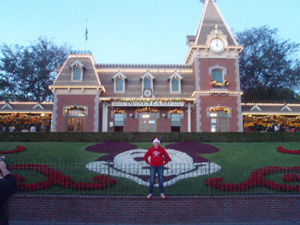 End of the day, just about to leave Disneyland 4eva!