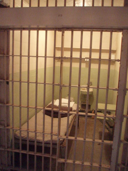 Standard cell of Alcatraz Prision