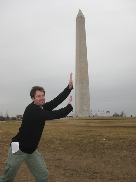 mucking around with the Washington Monument