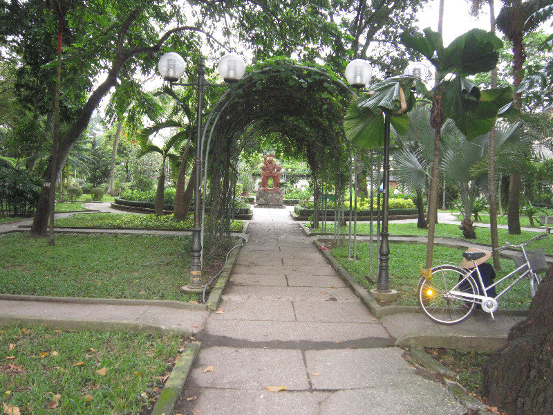 A park in Ho Chi Minh