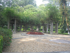 The garden where Ho Chi Minh entertained
