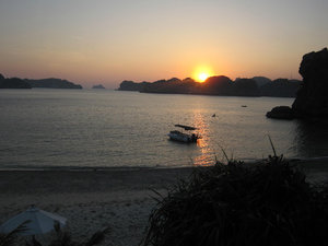 Sunset at Monkey Island