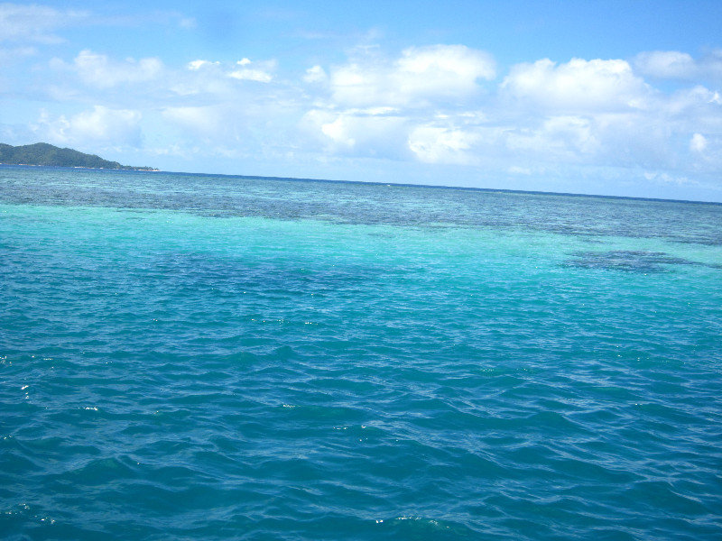 The beautiful sea in Fiji