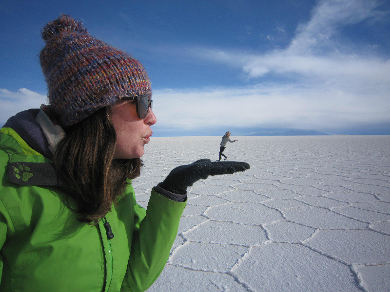 Cool pictures at the salt flats