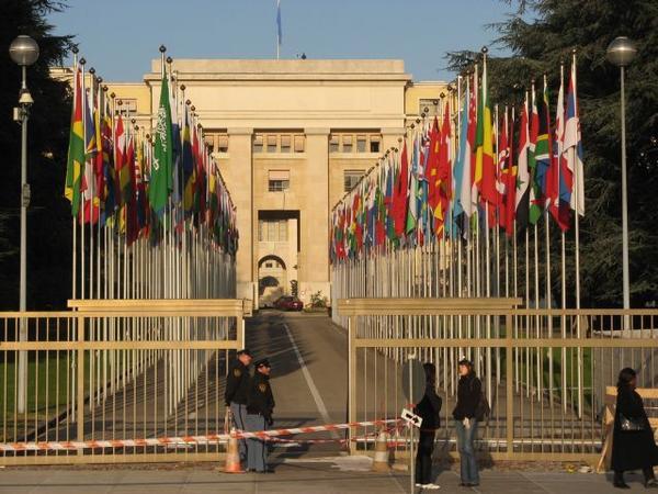 Az ENSZ európai székháza