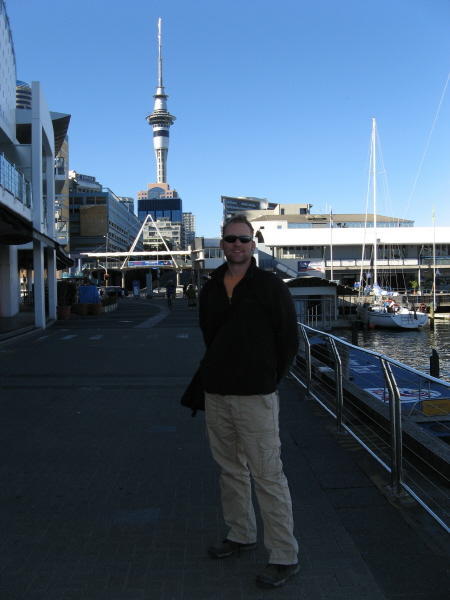Aucklandban vagyok ott
