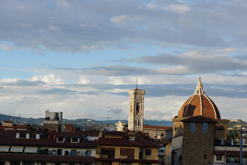 FLORENCE VIEW FROM THE HOTEL