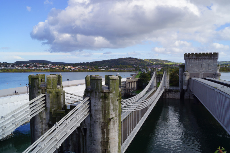 3.Conwy Suspension Bridge
