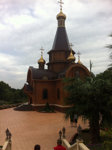 Russian ortodox church close to "Putin Hill"