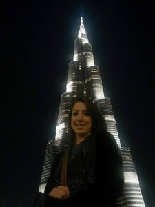 Me at Burj Khalifa