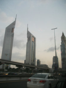 Some buildings in Dubai
