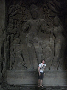 James in the cave temples