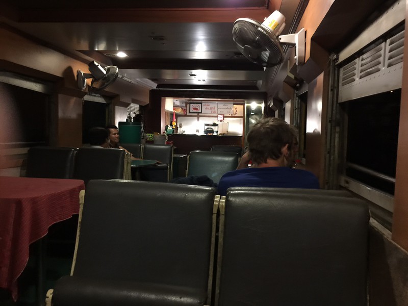 Train dinner car