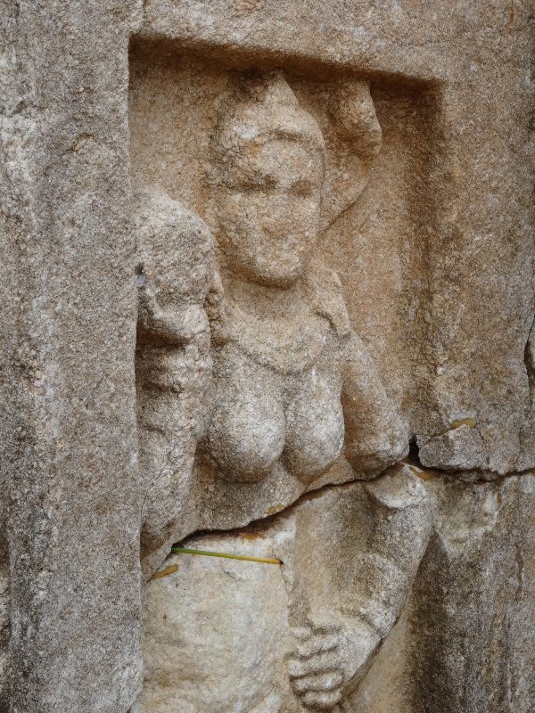 Anuradhapura - Carving at Jetavanarama Dagoba