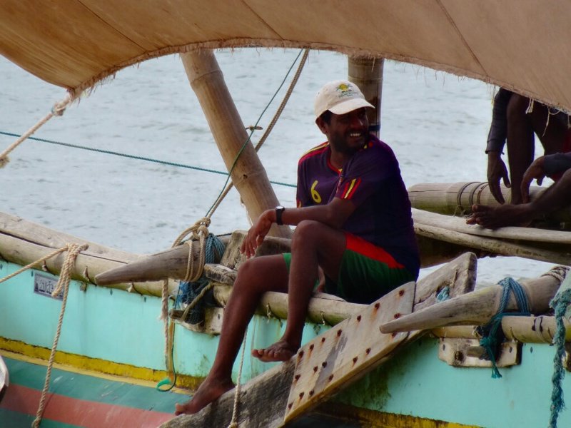 Negombo Beach - Fisherman