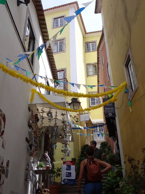 Steep Sintra Street