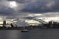 The Sydney Opera House and Harbour Bridge
