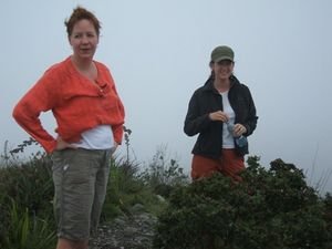Shelly and Sue after a climb