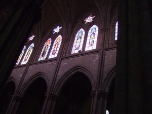 Stained Glass in the Basilica