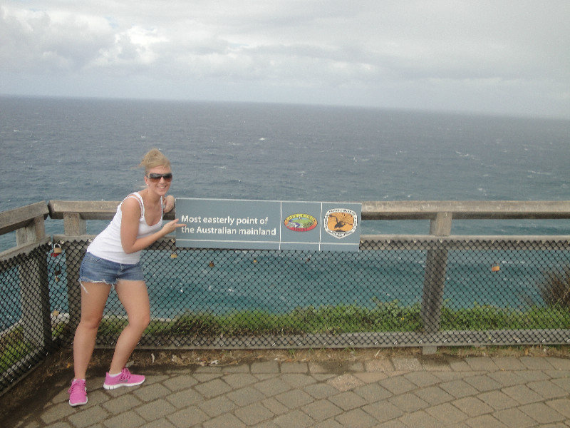 The most easterly point of Australia's mainland!