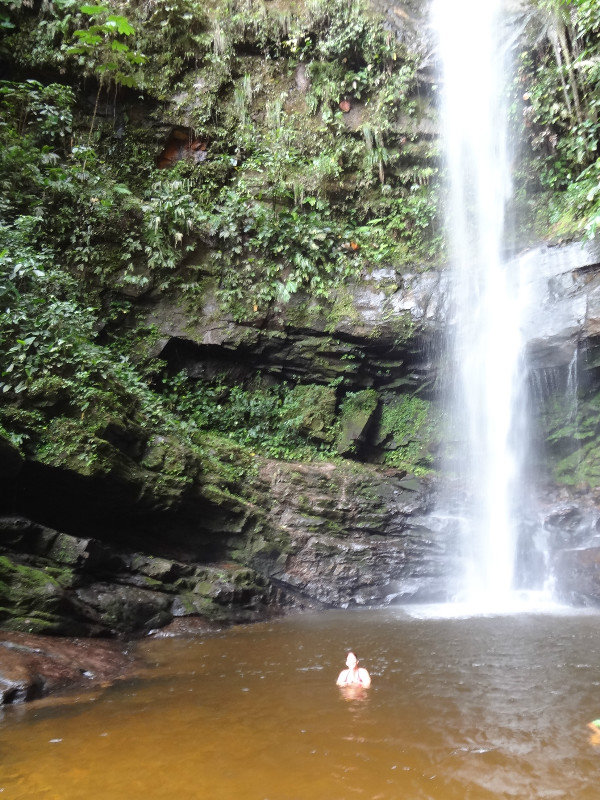 Water Goddess in the Tarapoto Falls