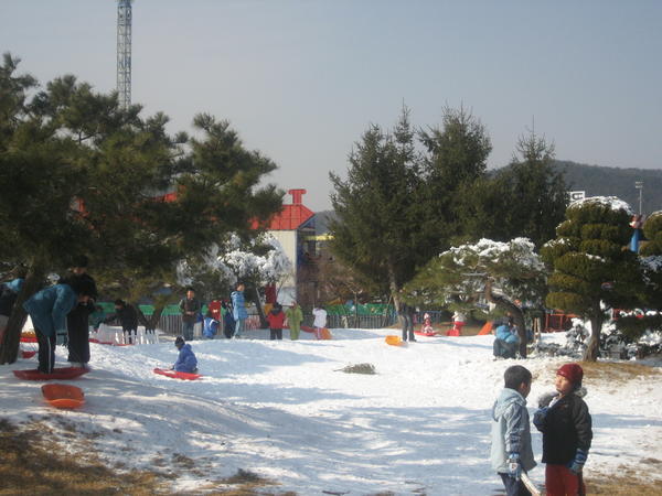 Snow in Korea