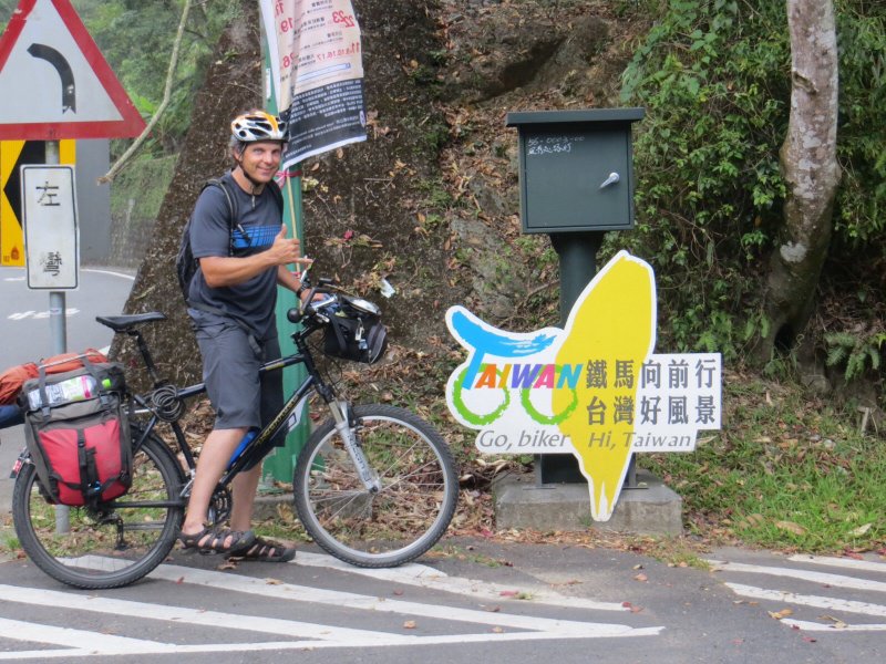 Go biker, Hi Taiwan!