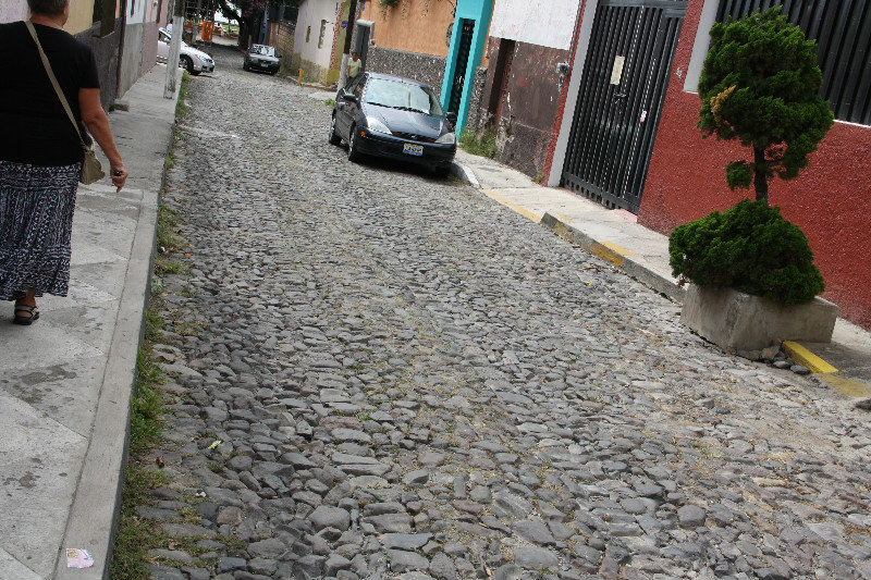 Stone roads in Ajijic
