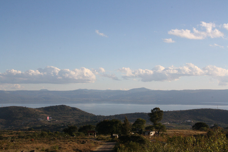 View of Lake Chapala from the mountain