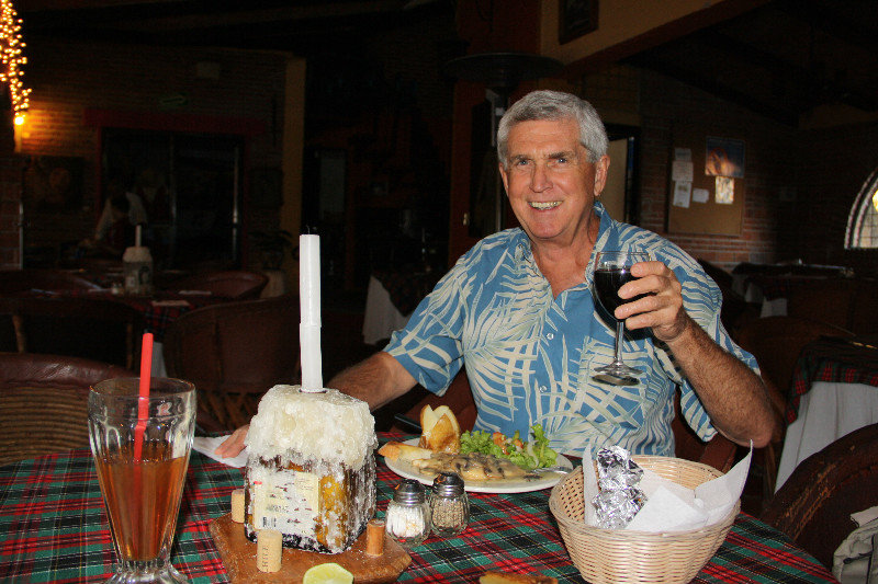 Rick, dinner at The Bodega