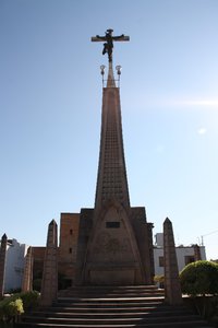 Monument to the miracle after the earthquake in 1840's