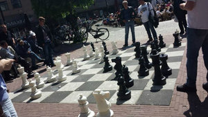 Biggest chess set