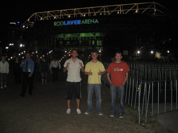 Outside the Arena