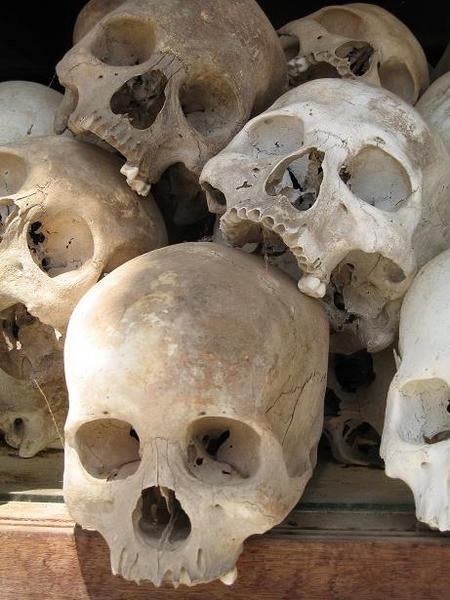 Skulls from The Killing Fields