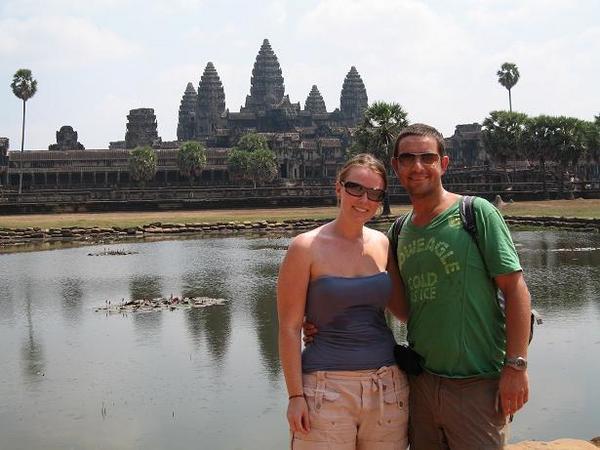 Russ N Vick at Angkor Wat