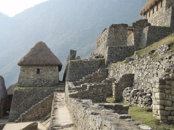 Restored house at Macchu Picchu