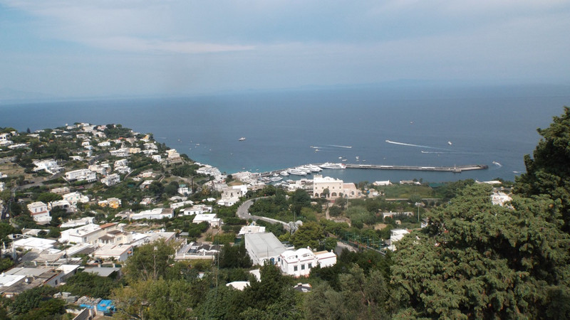 Marina Grande from Capri Town