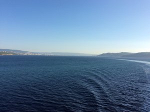 Sailing through the Dardanelles