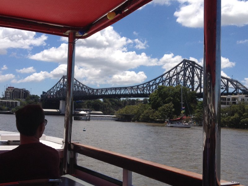 Boat trip and the Storey bridge